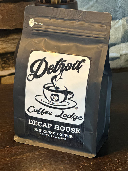 Detroit Coffee Lodge Decaf  House Blend